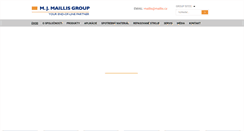 Desktop Screenshot of maillis.cz